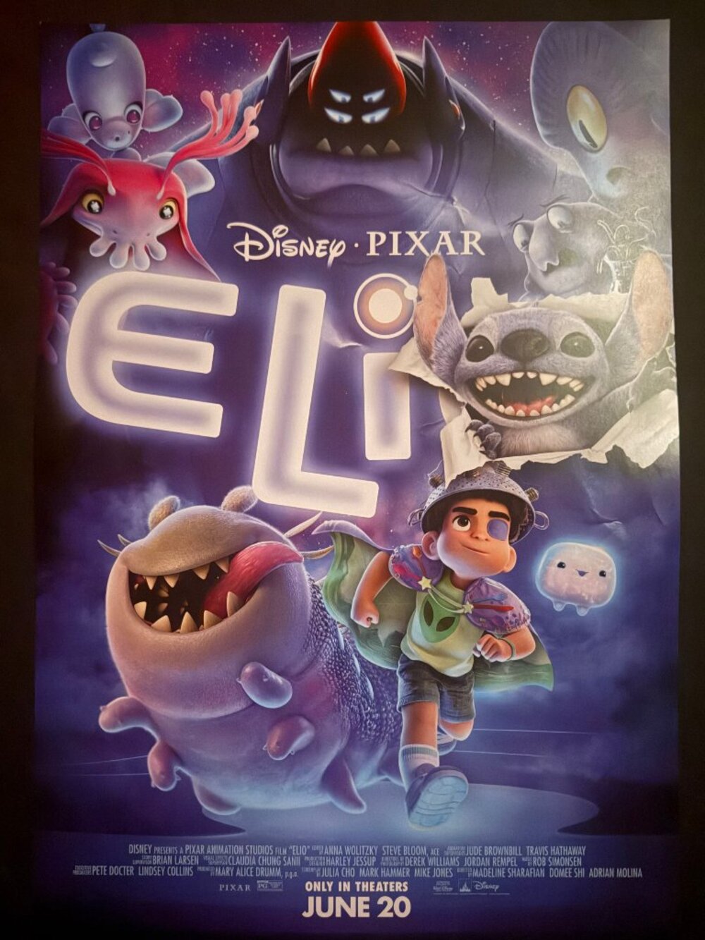 Disney Pixar Elio Mini Movie Poster June 20 Release